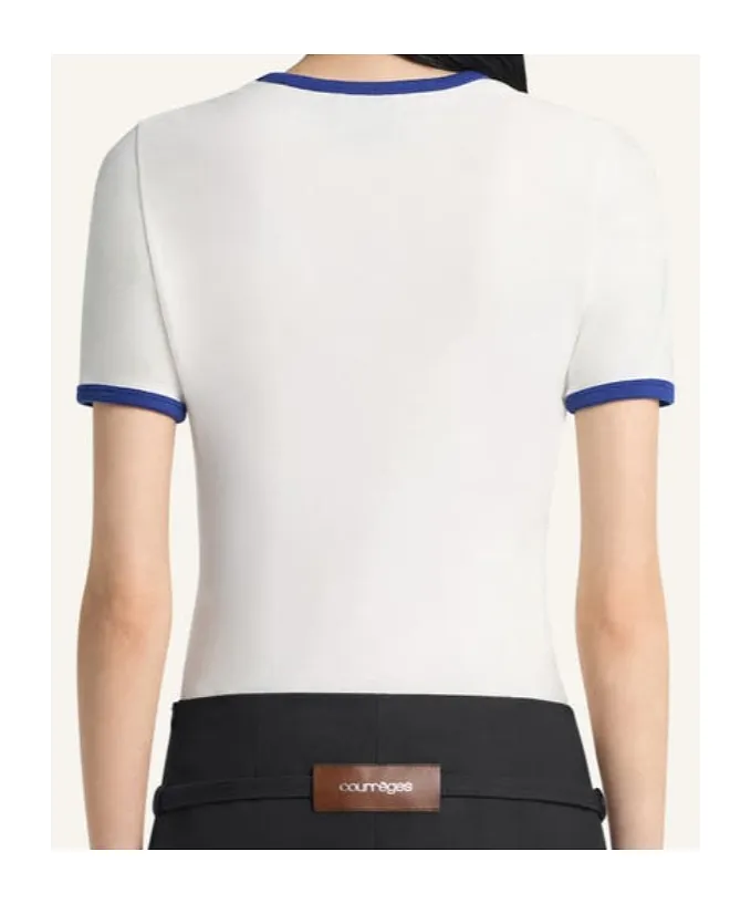 CourrÈGes Heritage Crewneck T-Shirt