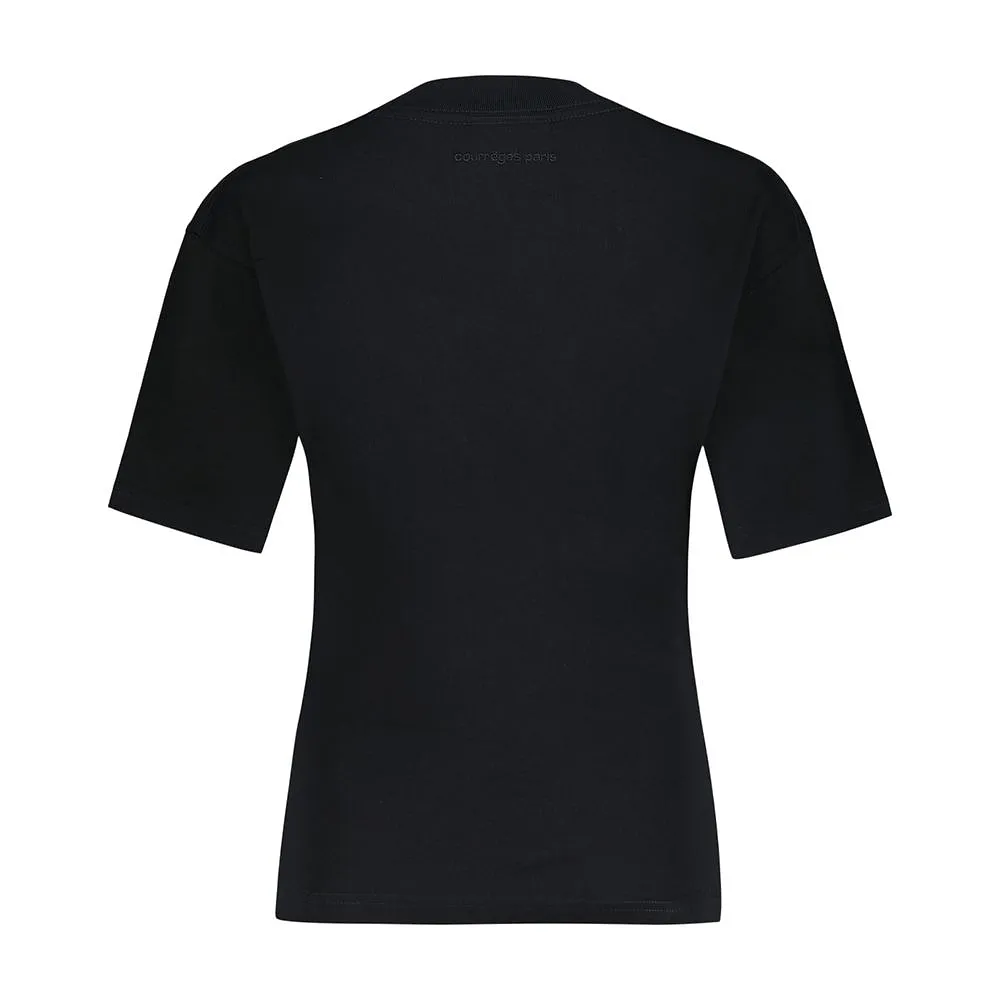 CourrÈGes Waisted Printed T-Shirt