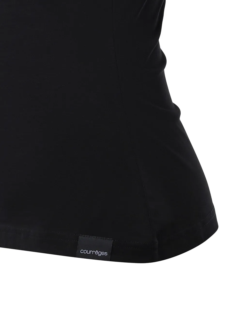 CourrÈGes Waisted Printed T-Shirt
