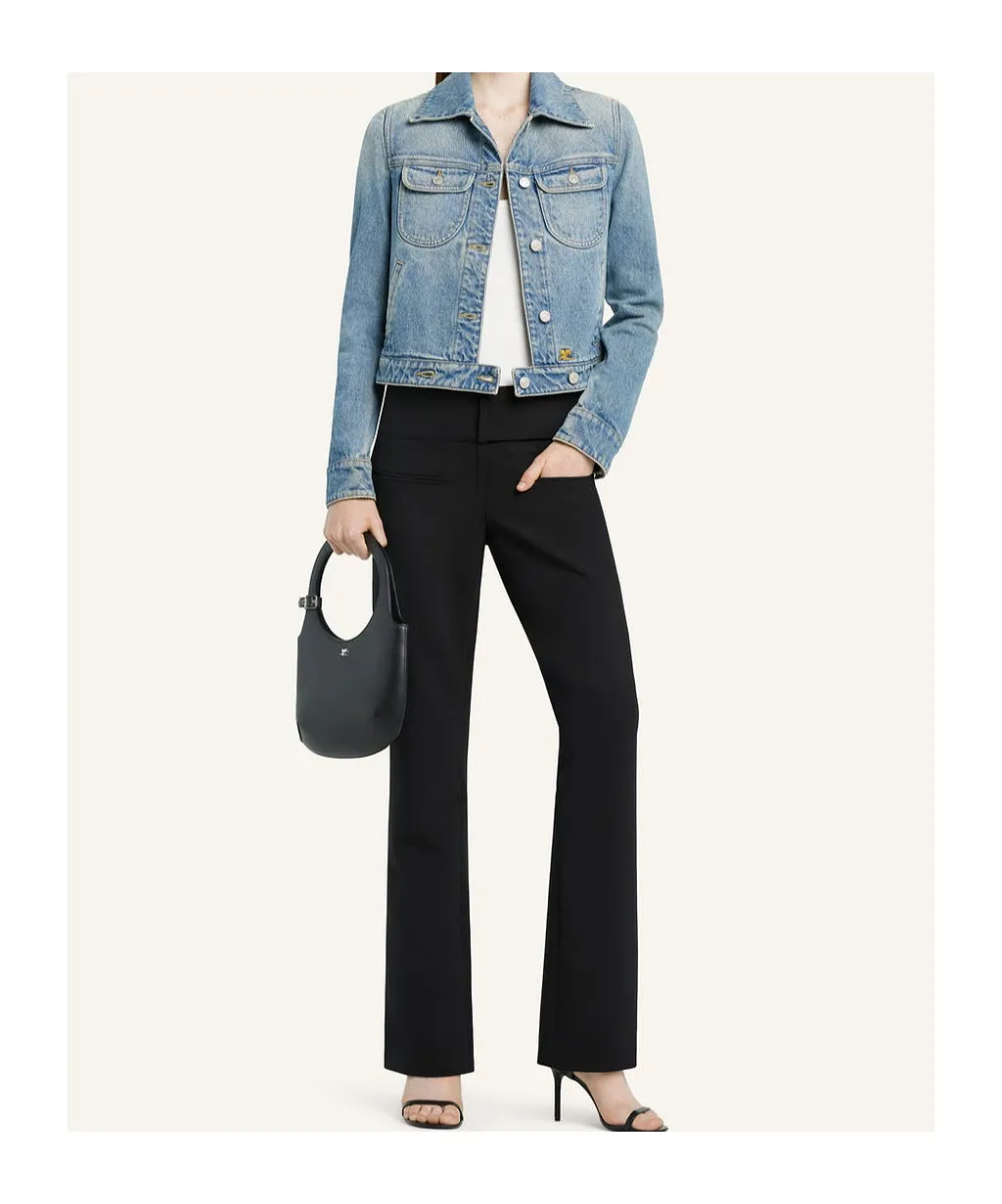 CourrÈGes Reedition Buttoned Denim Jacket