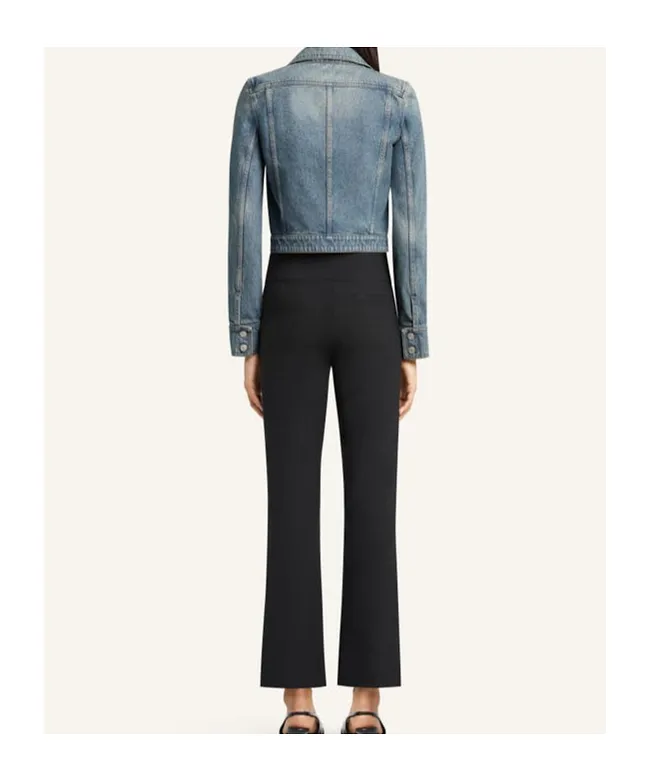 CourrÈGes Reedition Buttoned Denim Jacket