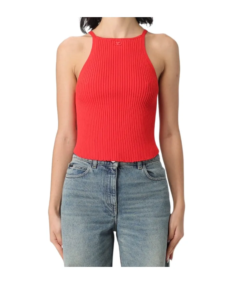 Crew Neck Vest