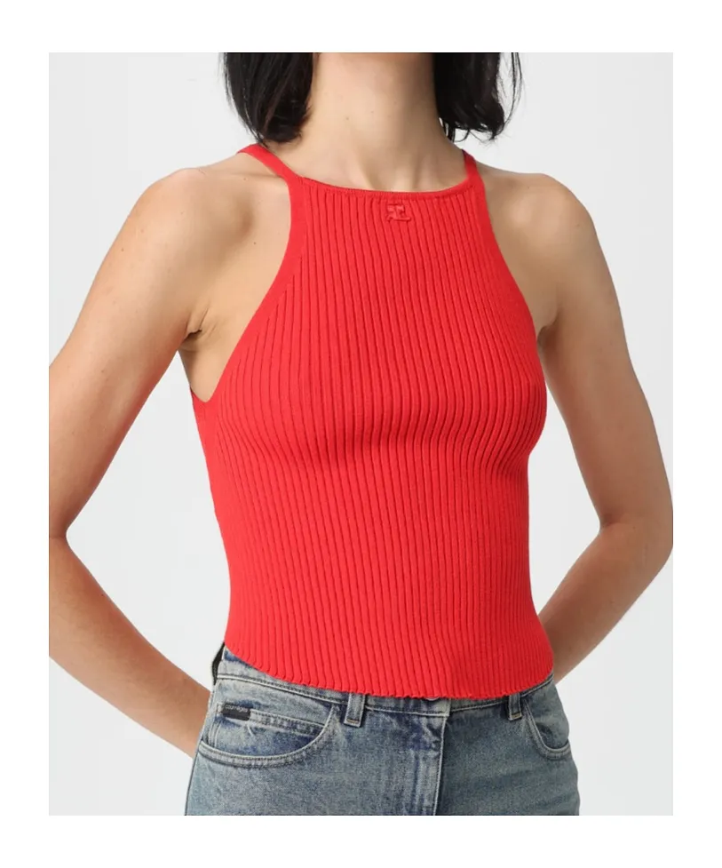 Crew Neck Vest