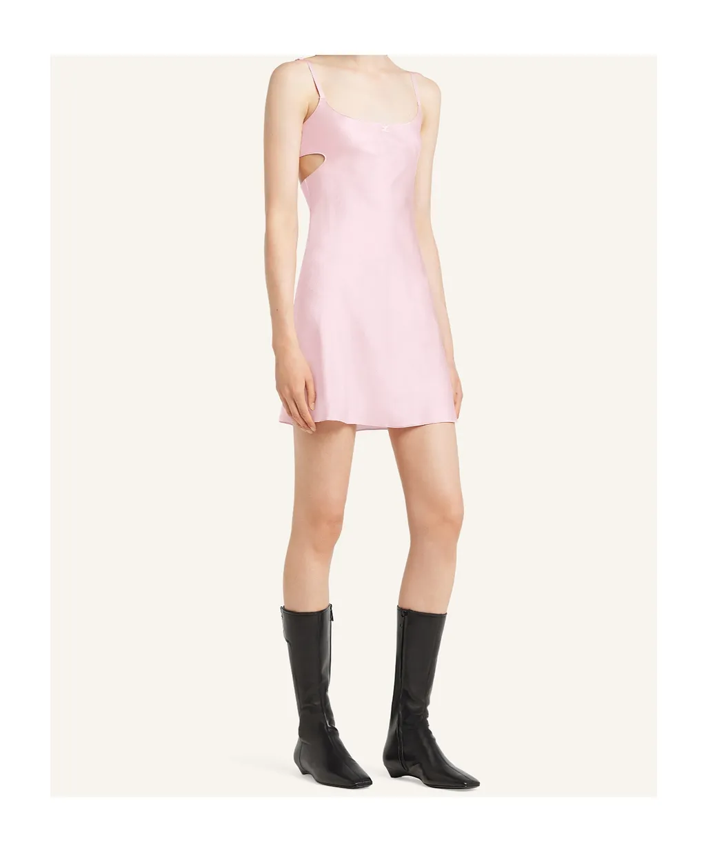 Cut-Out Mini Dress