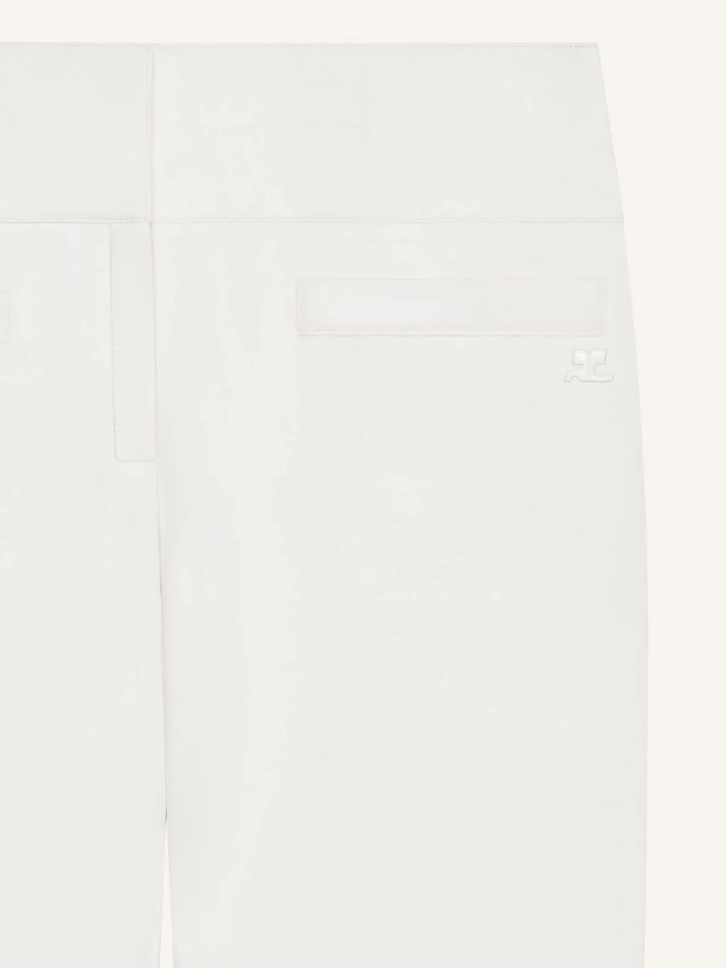 Logo-Detail Bootcut Trousers