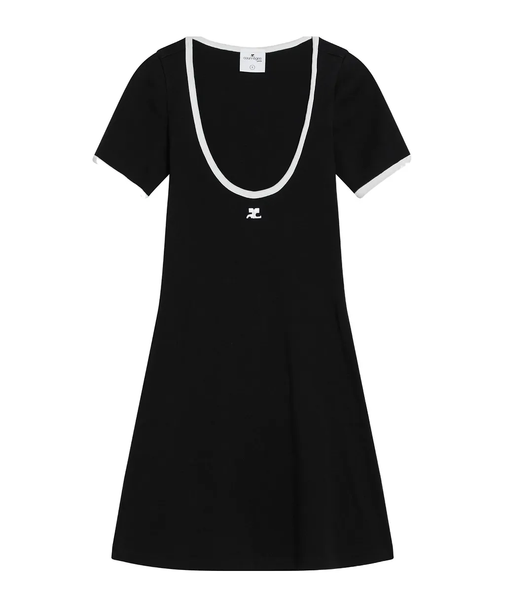 Short-Sleeved Dress