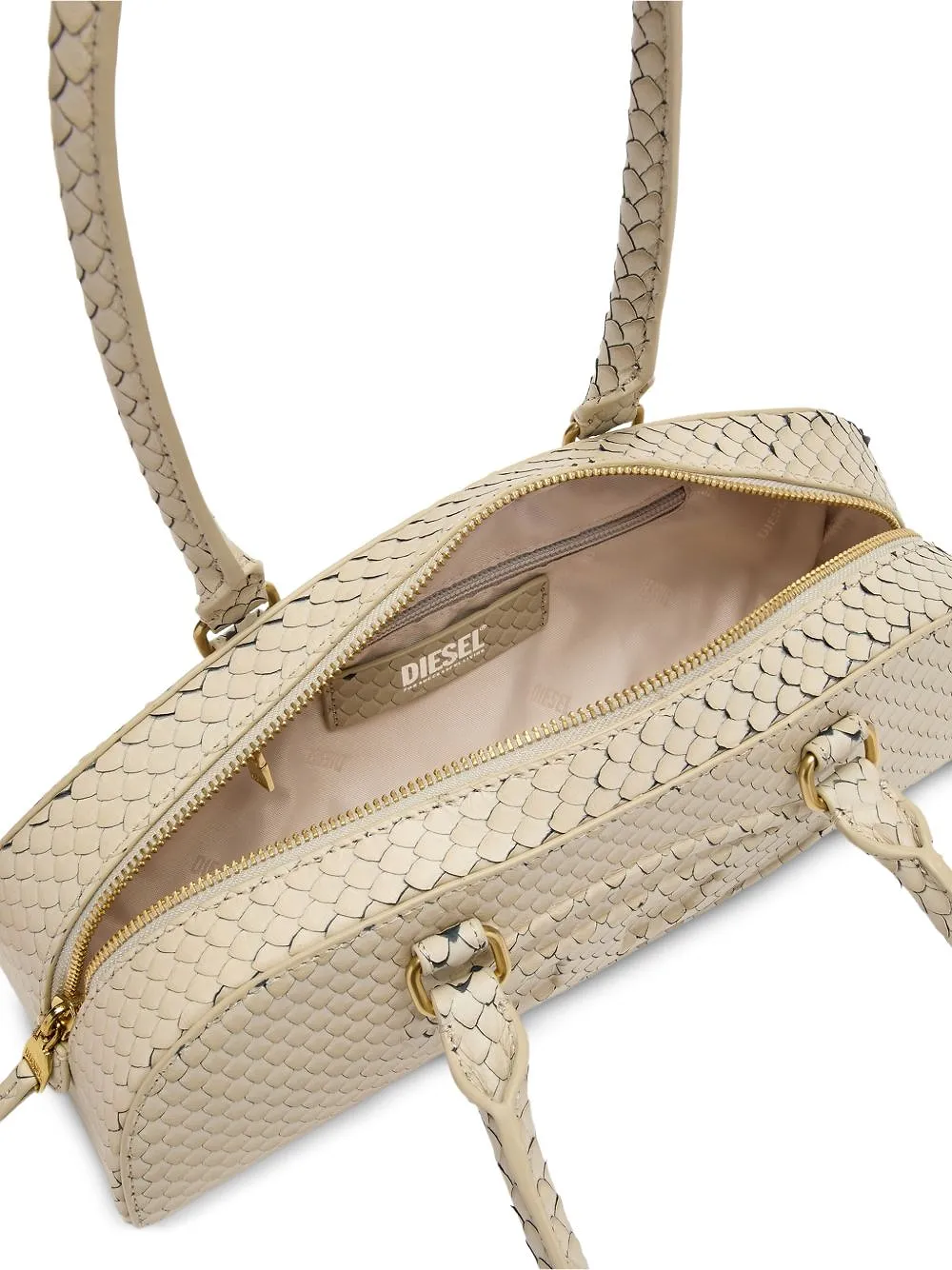 Diesel 1Dr Dome Embossed Shoulder Bag