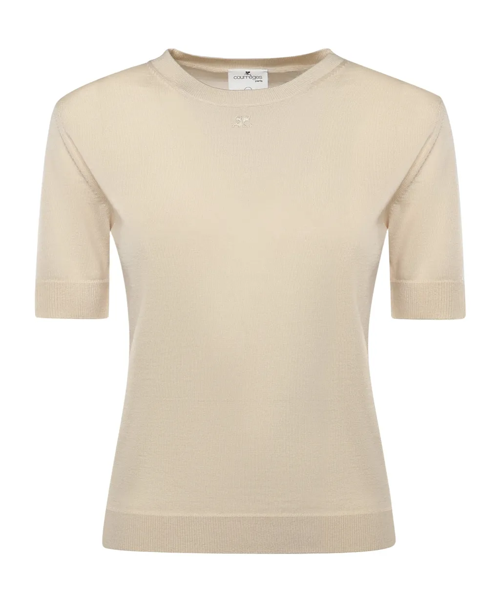 Short-Sleeved Sweater