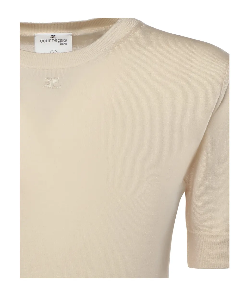 Short-Sleeved Sweater