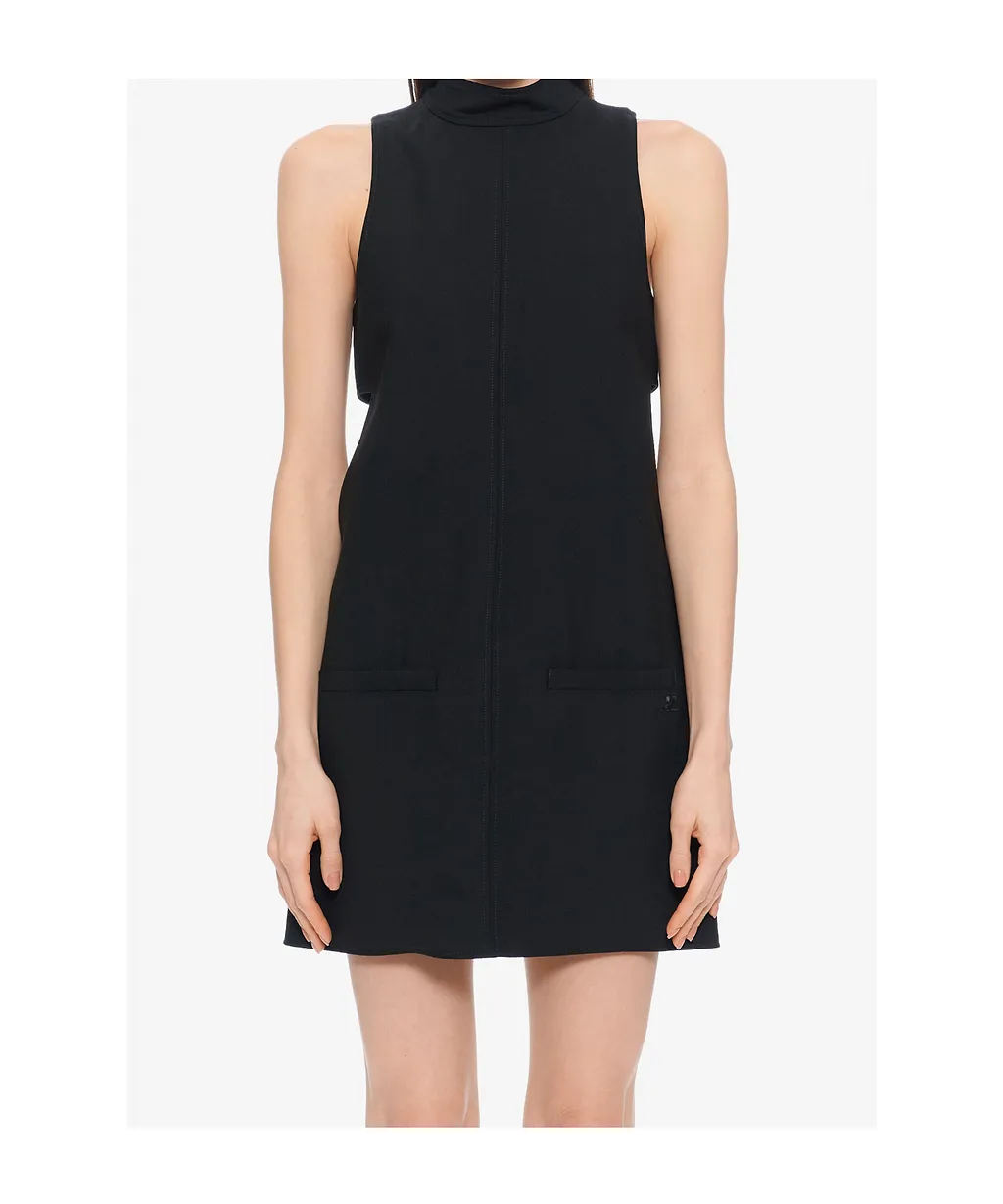 Sleeveless Pocket Dress
