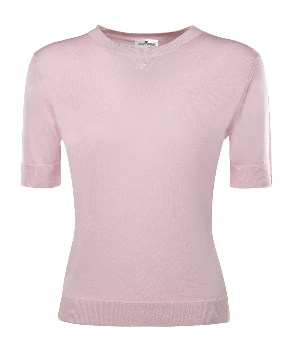 Short-Sleeved Sweater