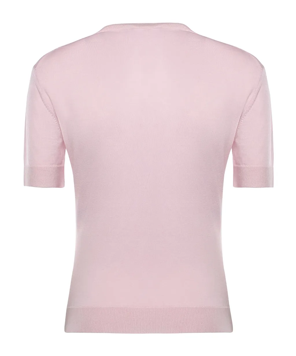Short-Sleeved Sweater