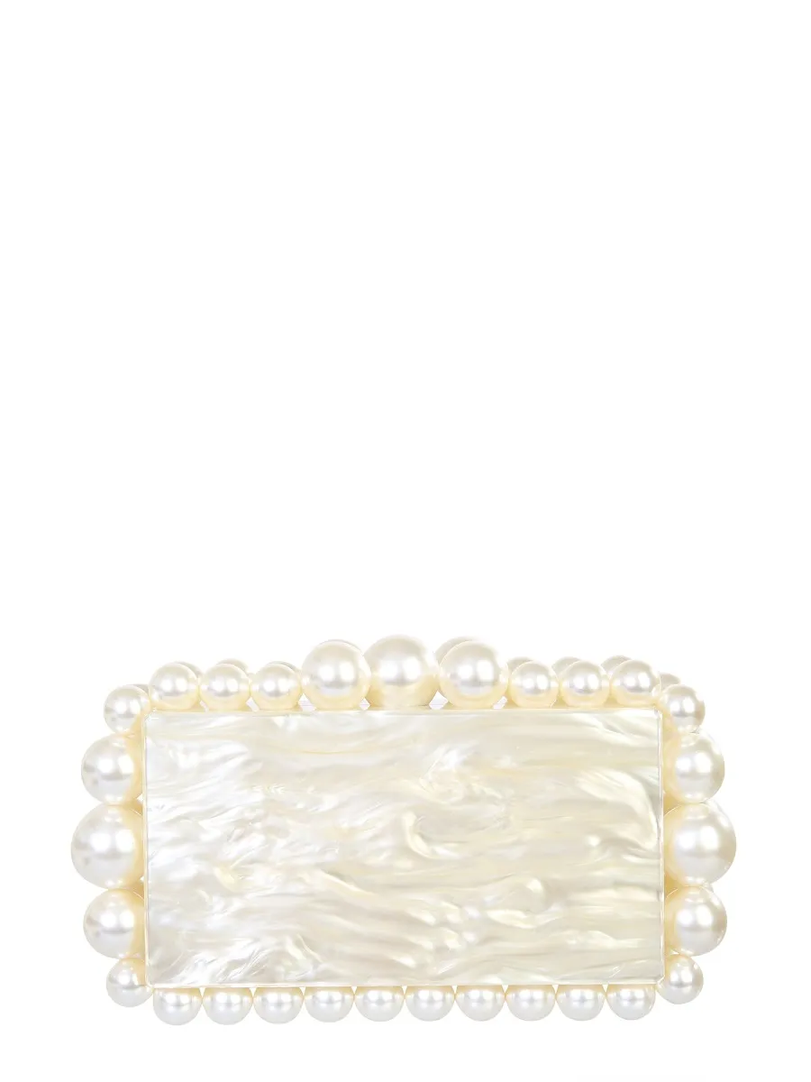 Cult Gaia Eos Box Clutch Bag