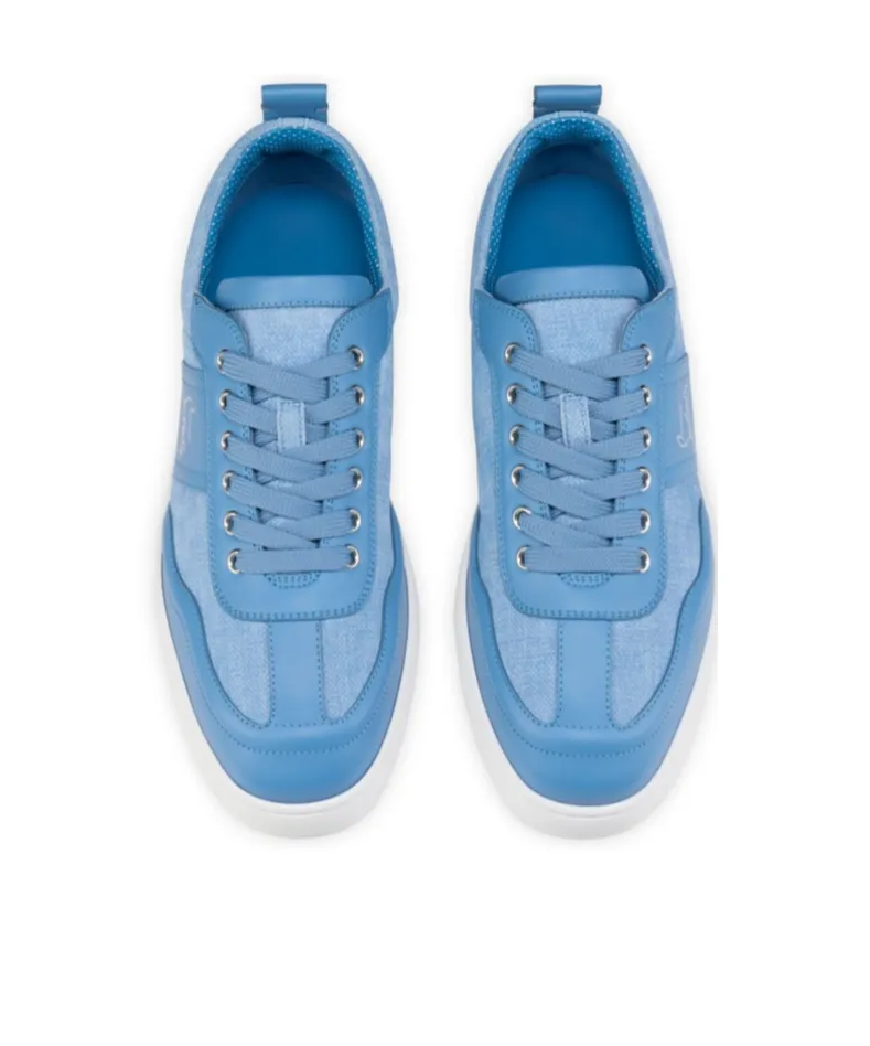 Logo Panel Low-Top Sneakers
