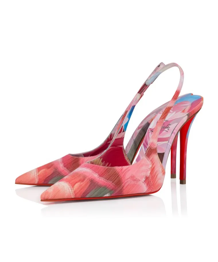 Christian Louboutin Printed Heeled Pumps