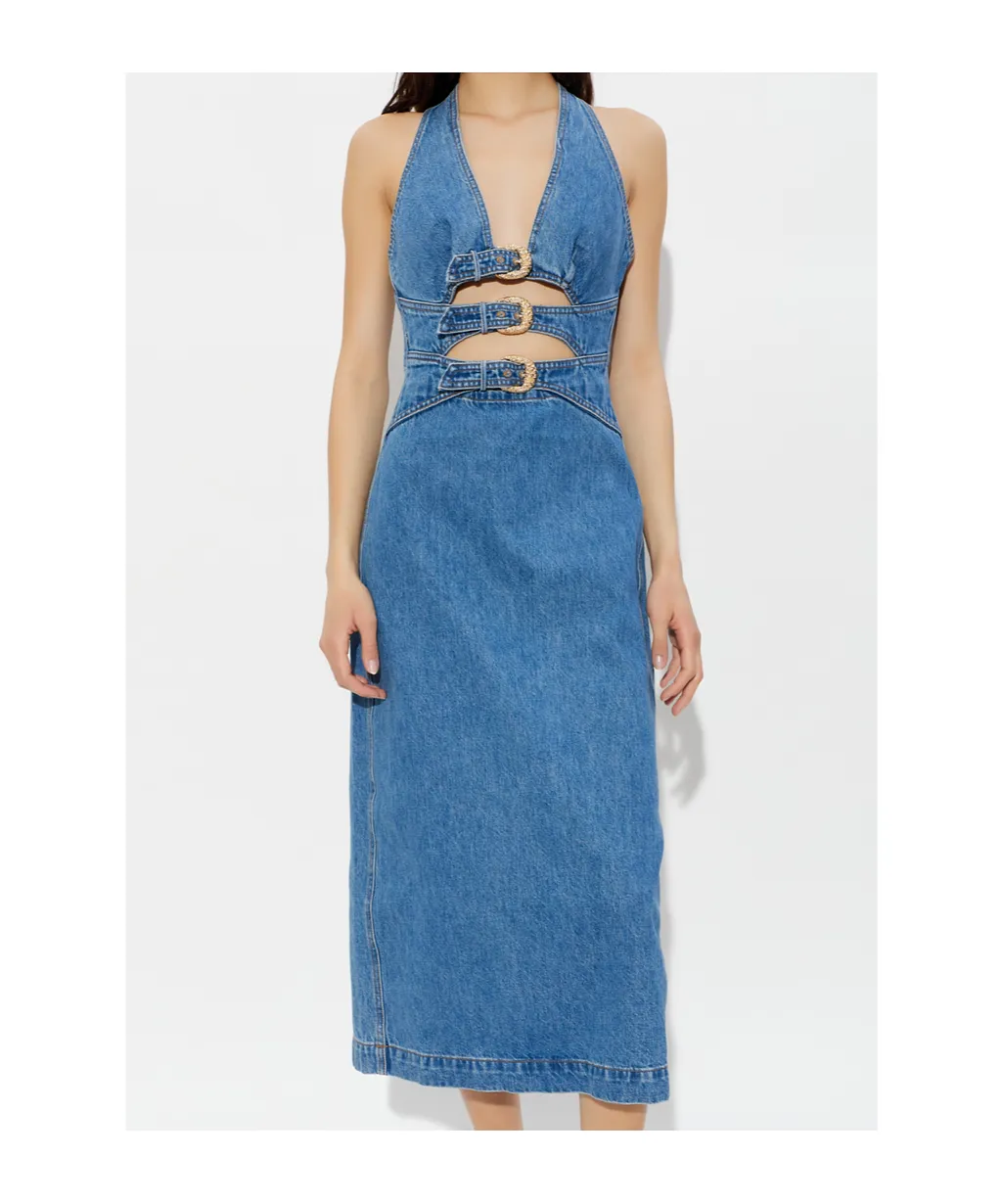 Cult Gaia Estelle Denim Dress