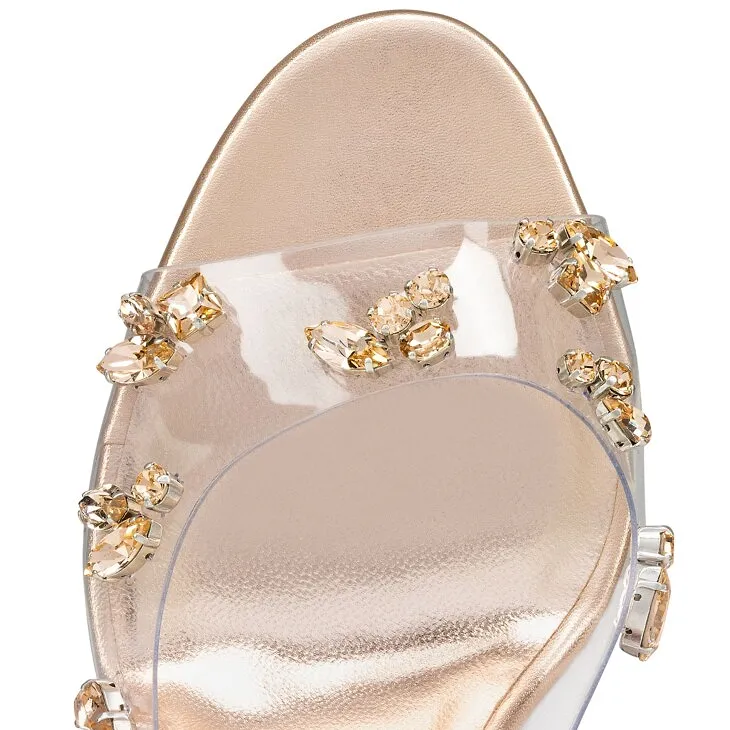 Degraqueen 85Mm Embellished Mules
