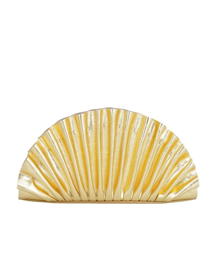 Nala Shell-Detail Mini Clutch