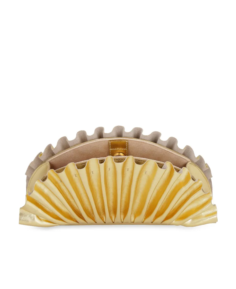 Nala Shell-Detail Mini Clutch