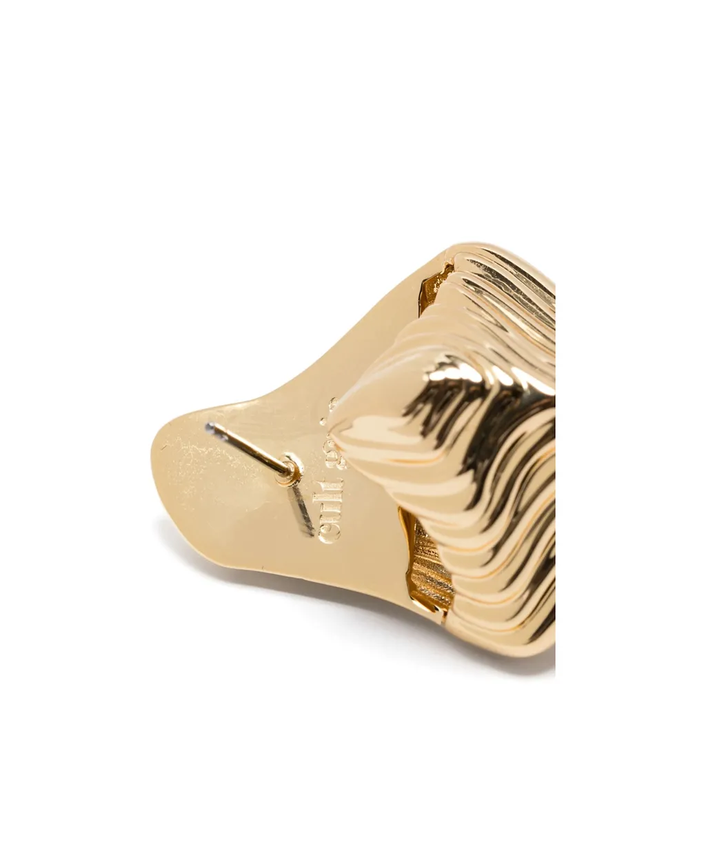 Seashell-Shaped Earrings