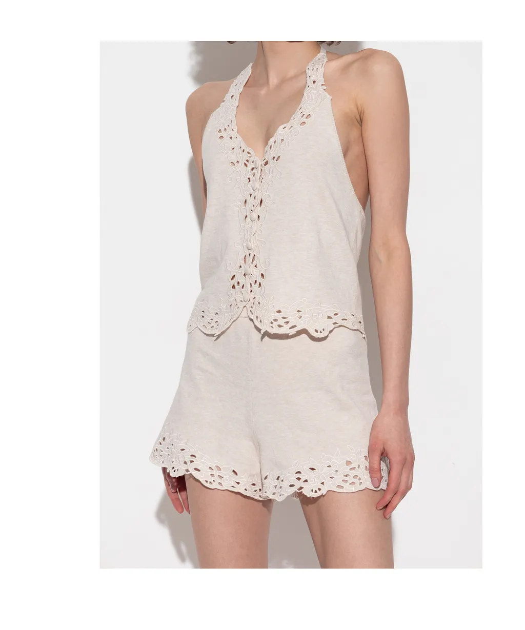 Cult Gaia Nat Knitted Top