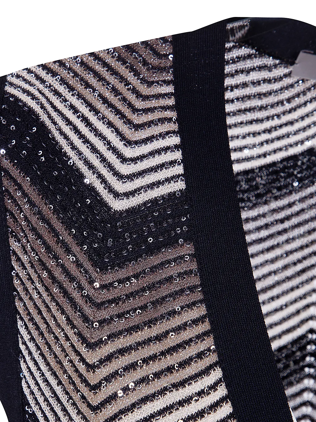 Degradé Long Knit Cardigan
