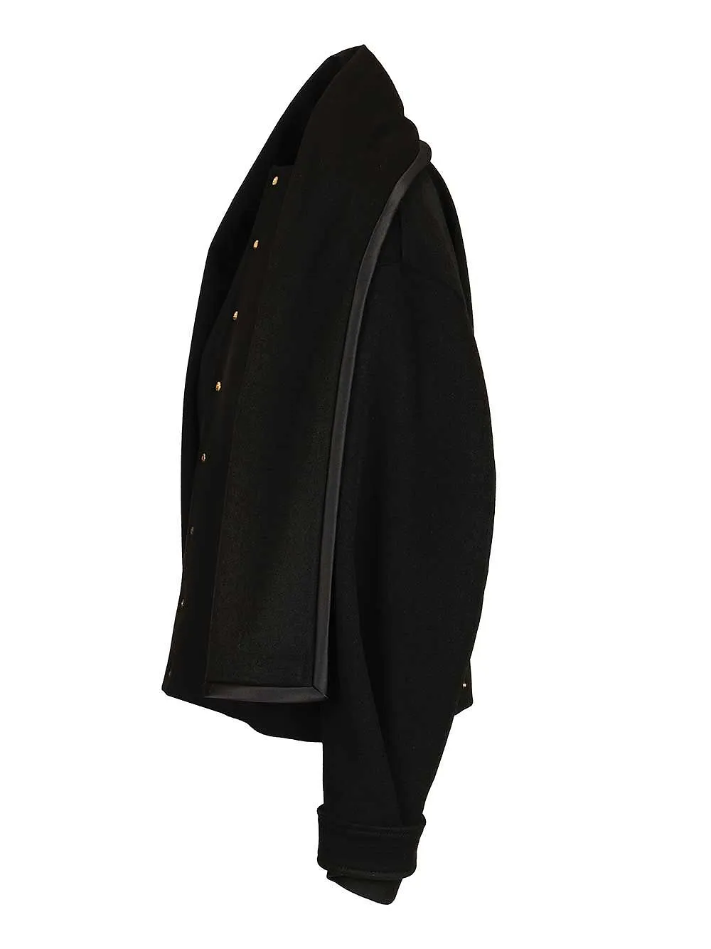 Scarf Jacket In Wool Cloth