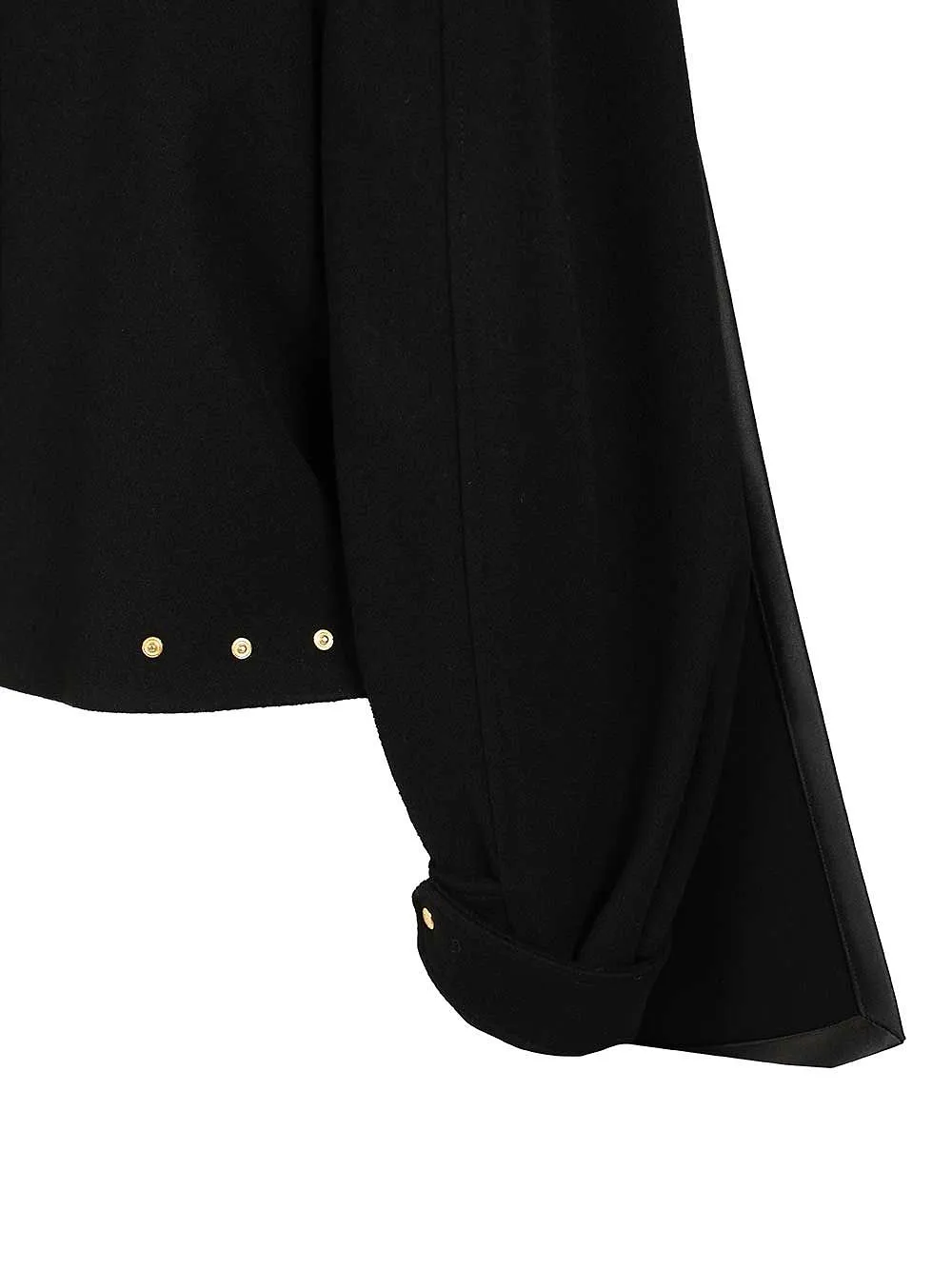 Scarf Jacket In Wool Cloth