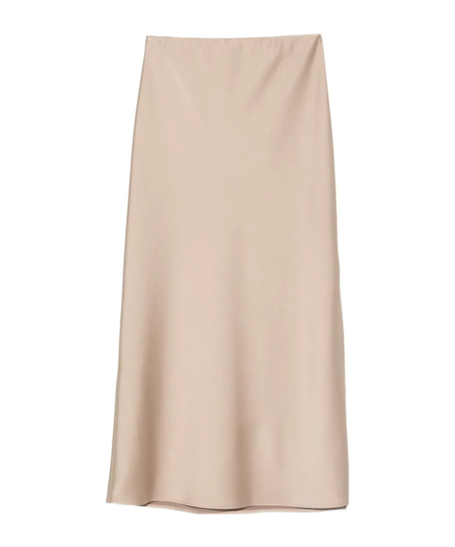 Slit Midi Skirt