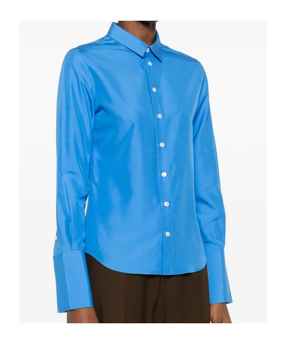 Shirt In Silk Poplin
