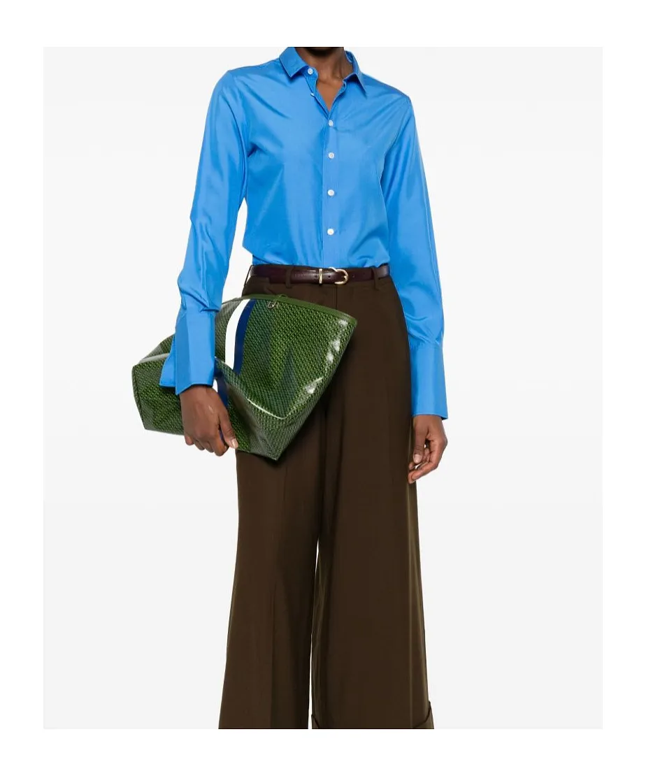 Shirt In Silk Poplin