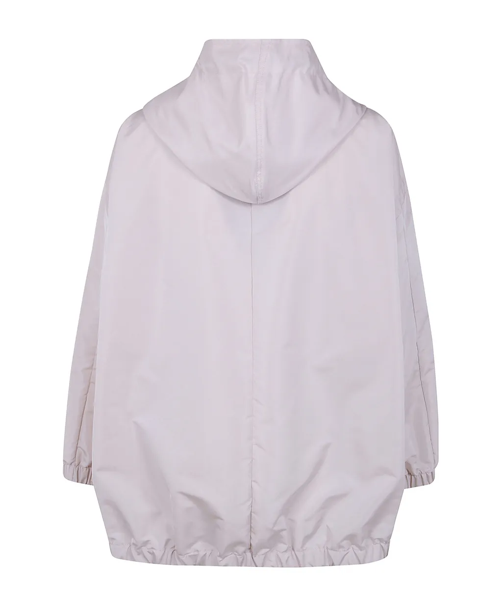 D.Exterior Oversized Hooded Jacket