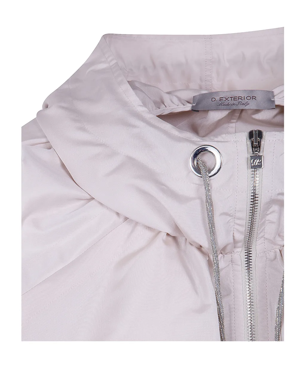 D.Exterior Oversized Hooded Jacket