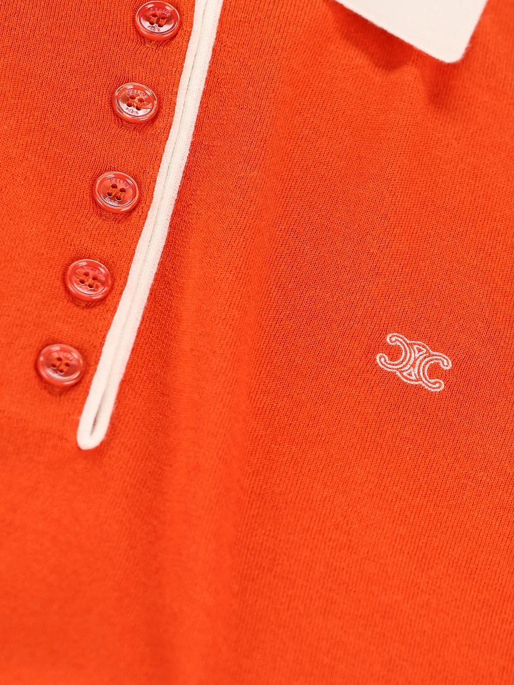 Polo Sweater In Fine Cashmere Silk