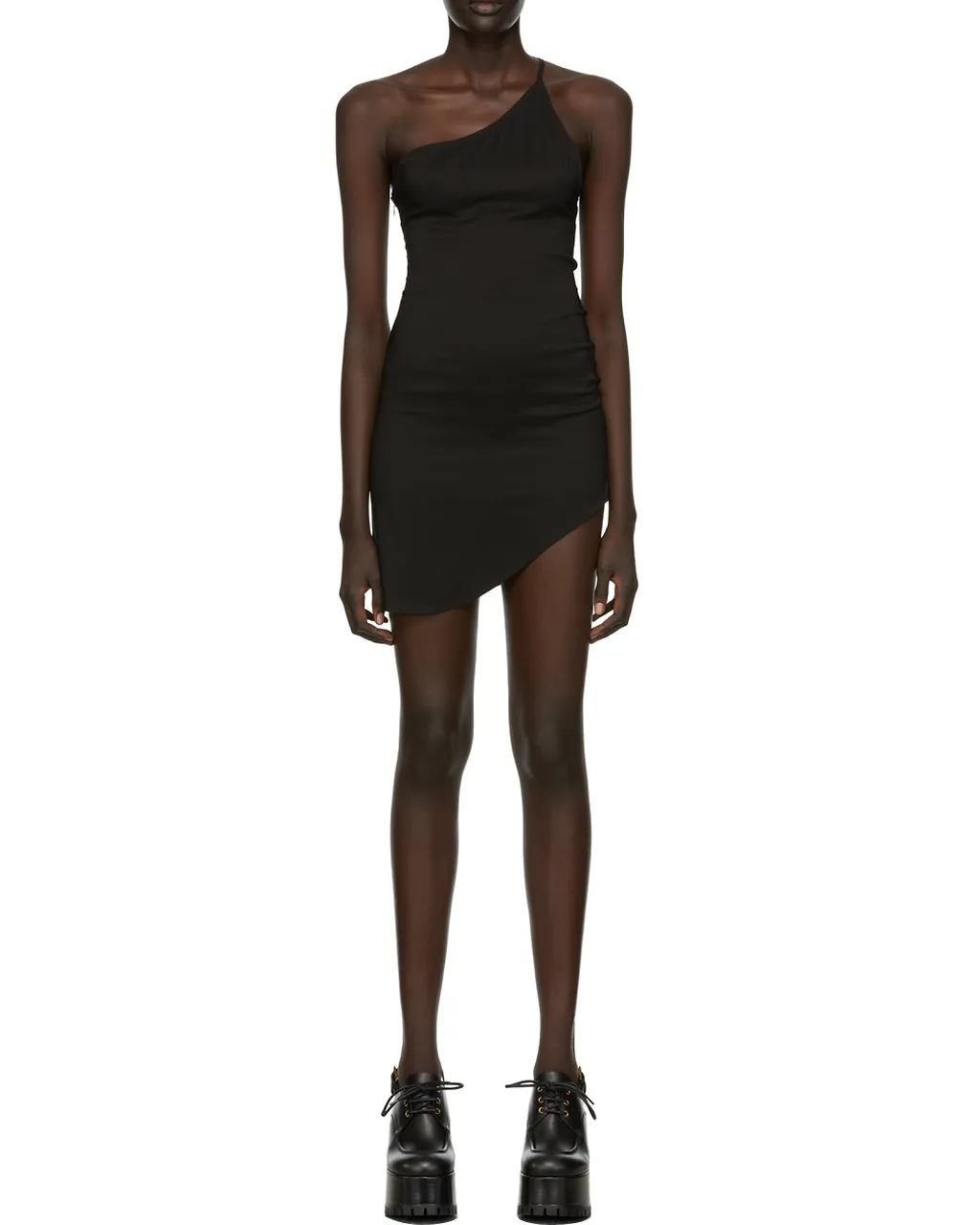 Asymmetrical Slim Dress