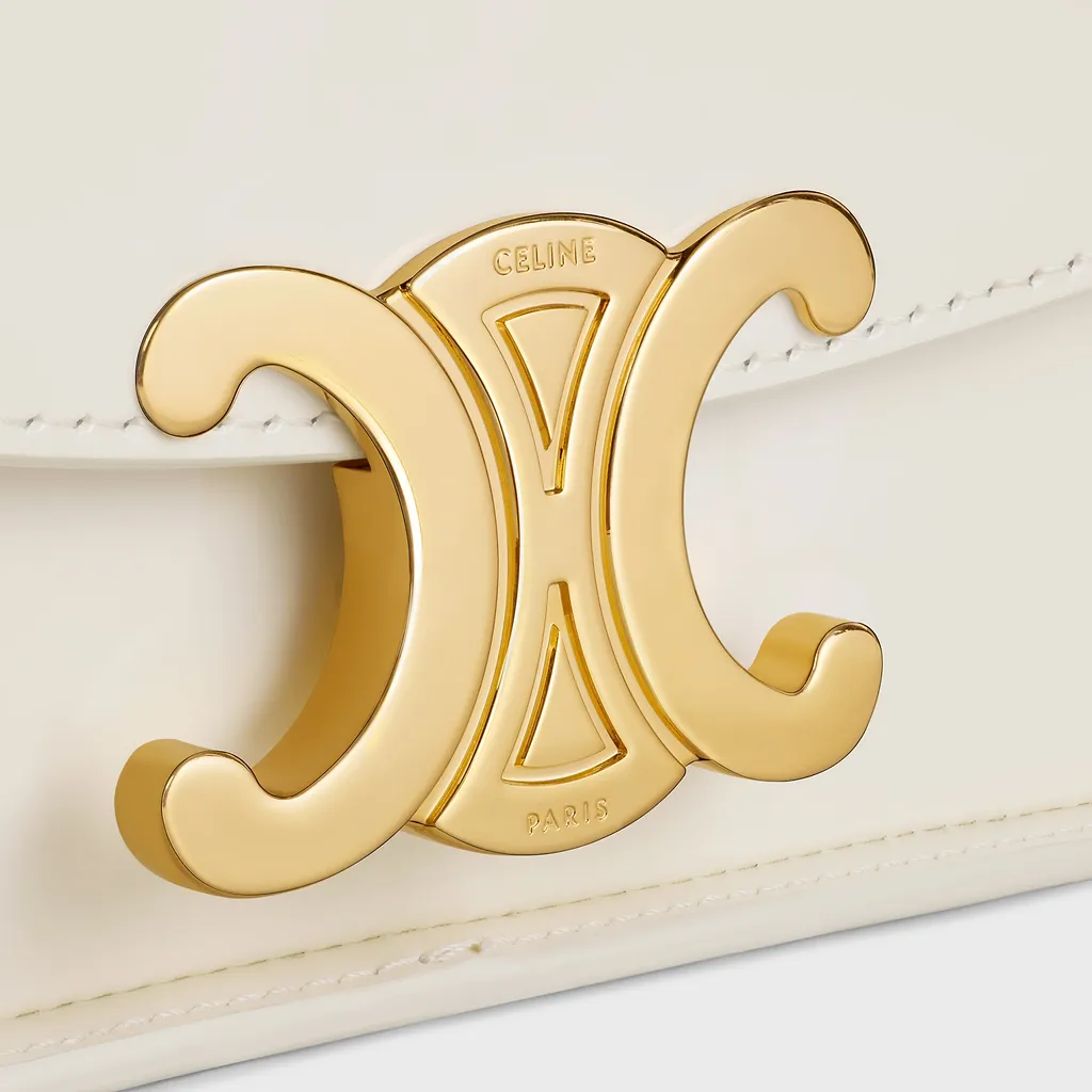 Shoulder Bag Terence In Patent Calfskin