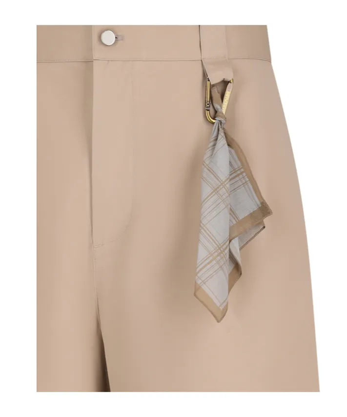 Darkpark Pleat Detail Shorts