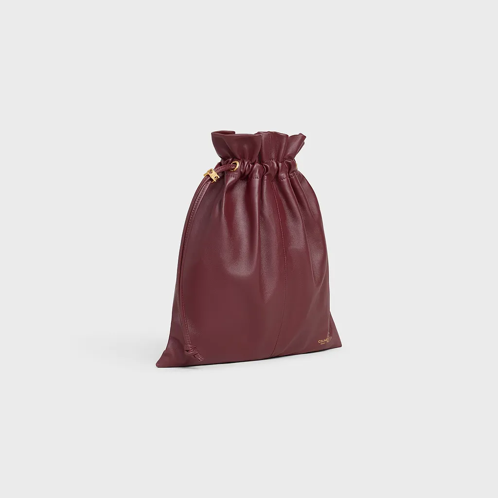 Small Crystal Pouch In Lambskin
