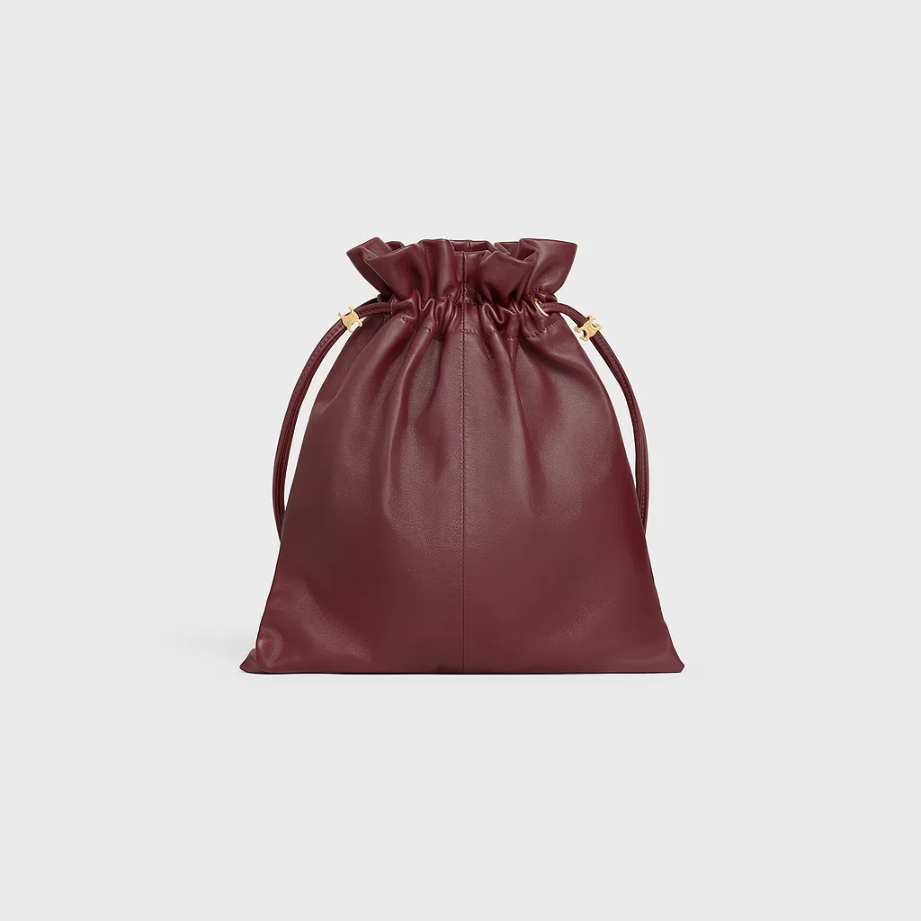 Small Crystal Pouch In Lambskin