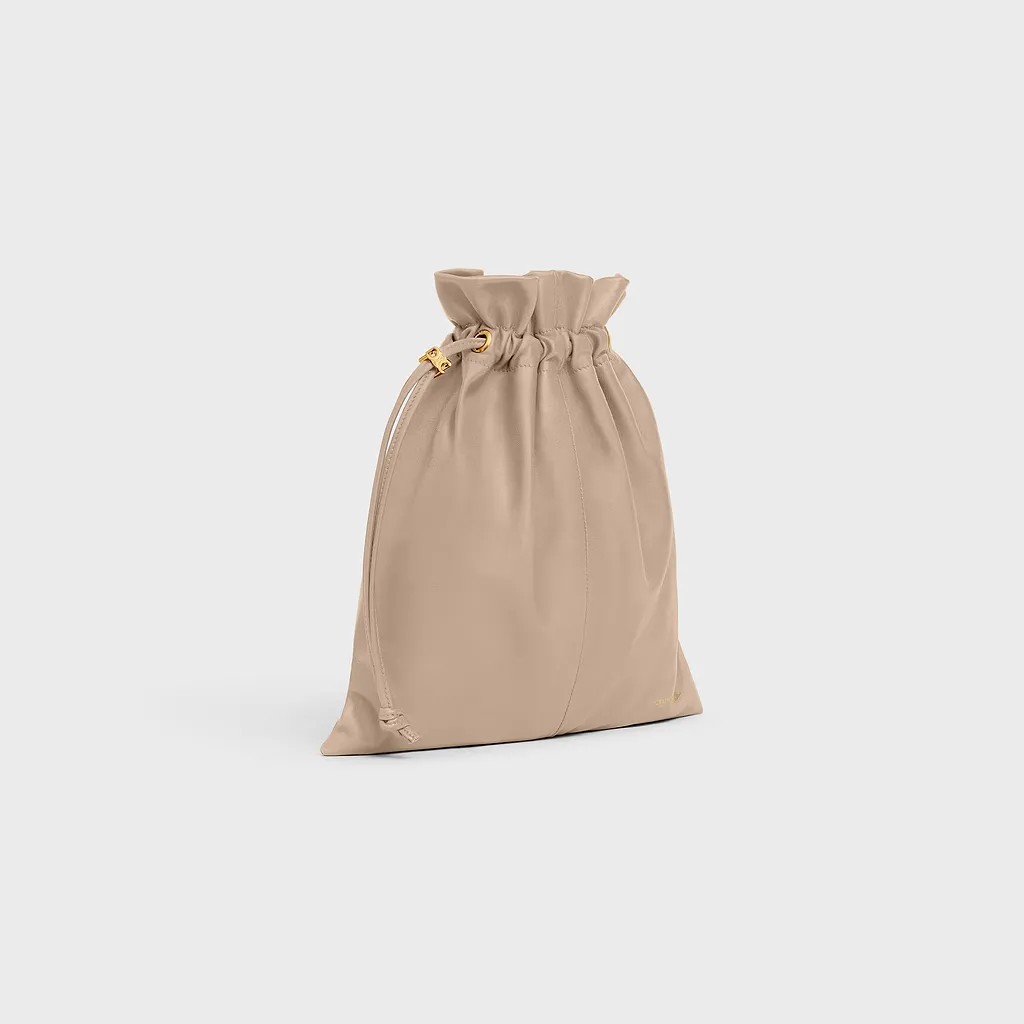 Small Crystal Pouch In Lambskin