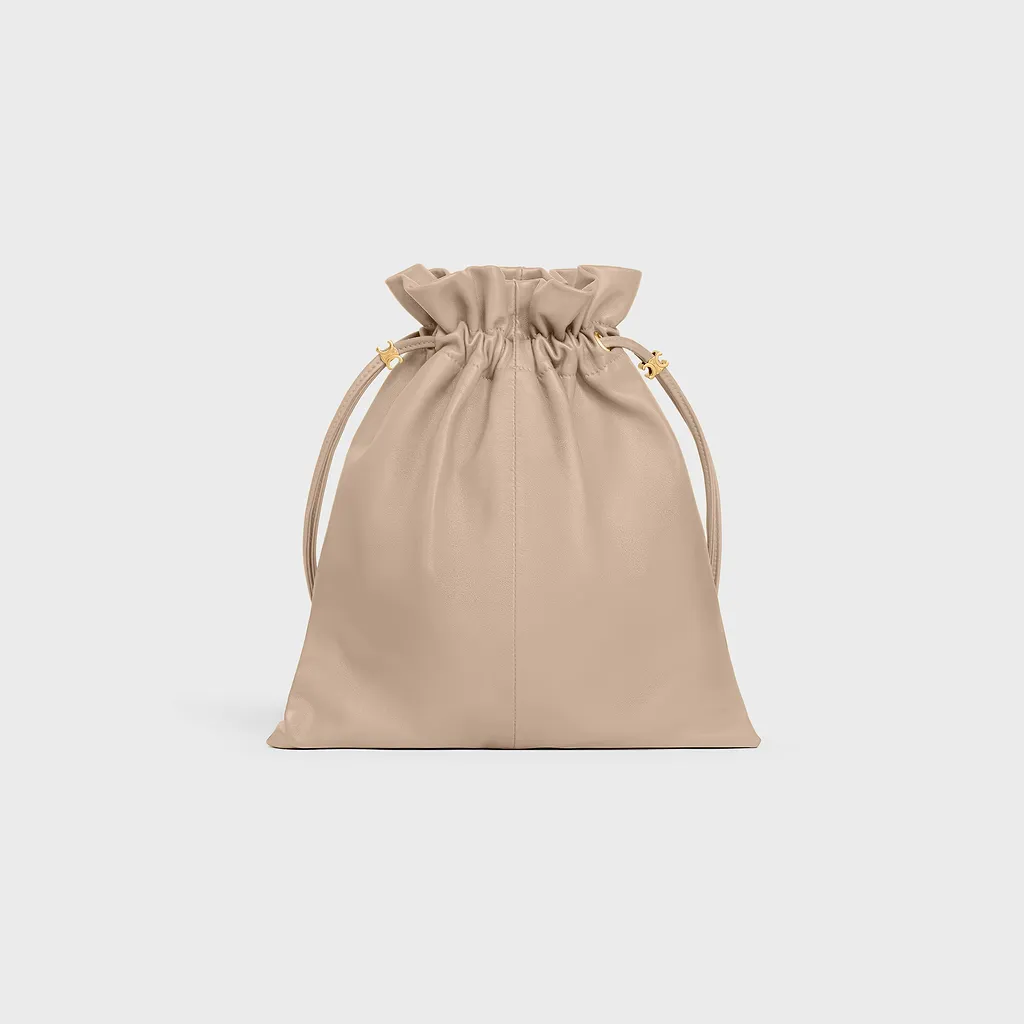 Small Crystal Pouch In Lambskin