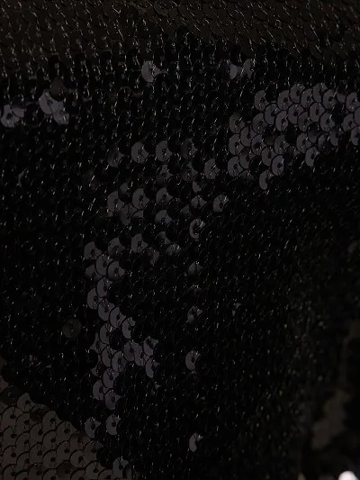 Strapless Sequined Blouse