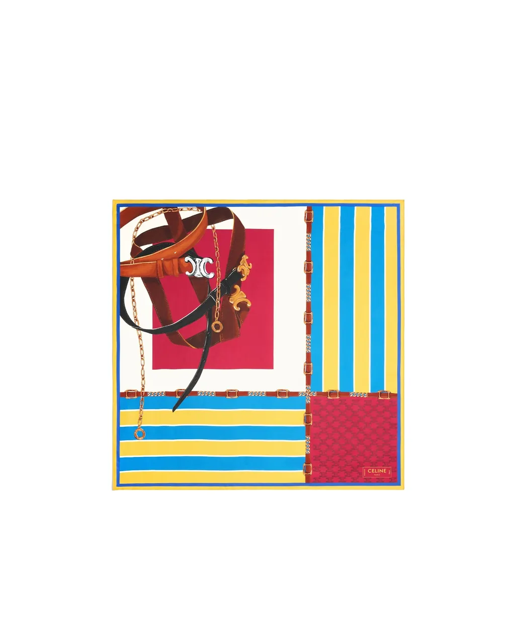 Square Scarf In Silk Twill