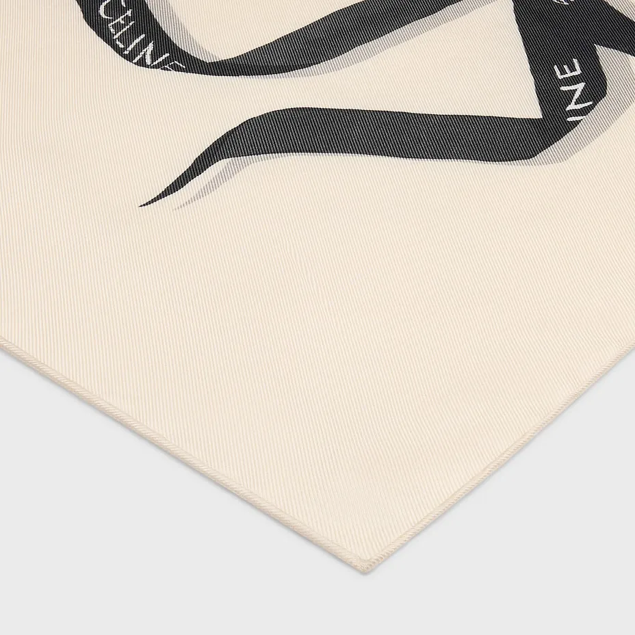 Square In Silk Twill