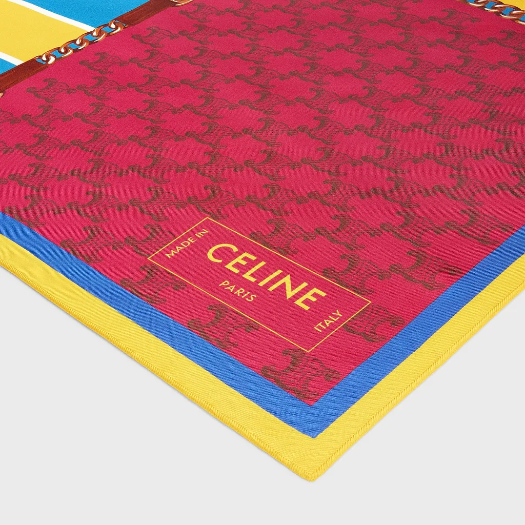 Square Scarf In Silk Twill