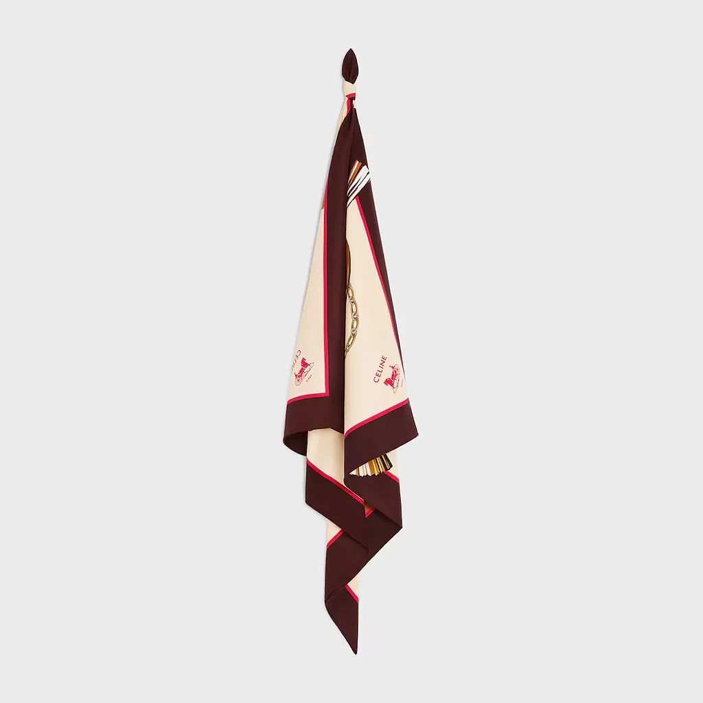 Square In Silk Twill