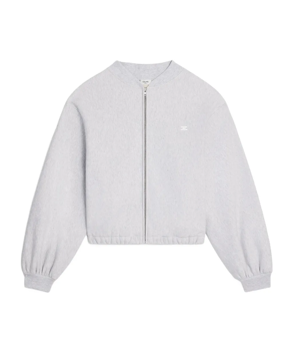 Teddy Jacket In Cotton Fleece