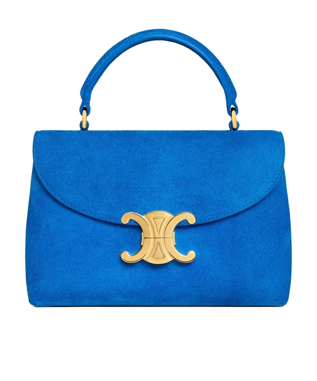 Teen Nino Bag In Suede Calfskin