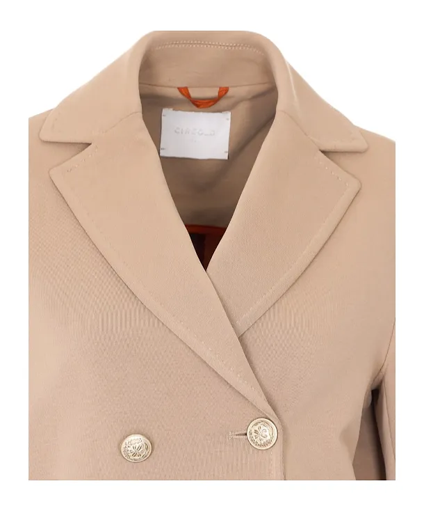Circolo 1901 Double-Breasted V-Neck Jacket