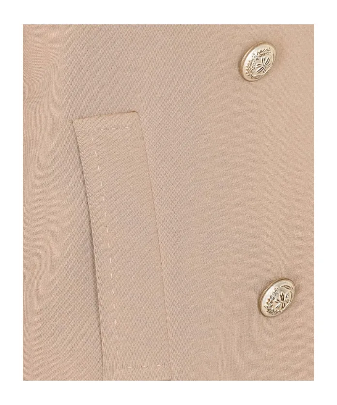 Circolo 1901 Double-Breasted V-Neck Jacket